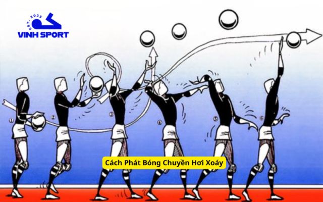 Cách Phát Bóng Chuyền Hơi Xoáy