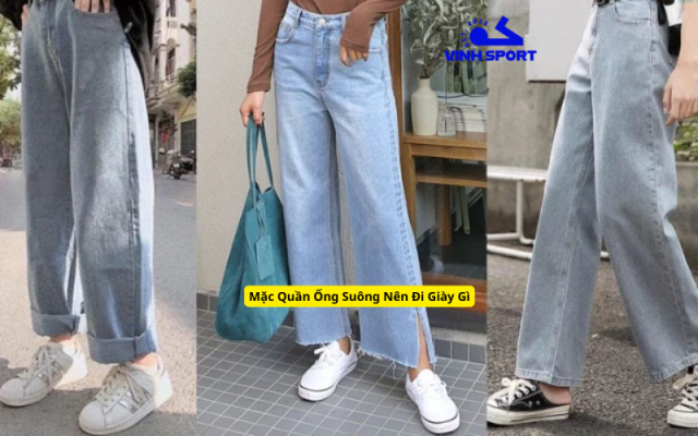 Mặc Quần Ống Suông Nên Đi Giày Gì