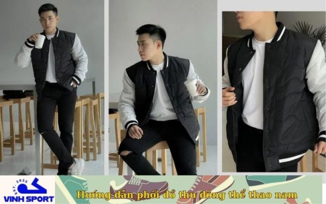 Hướng dẫn phối đồ thu đông thể thao nam